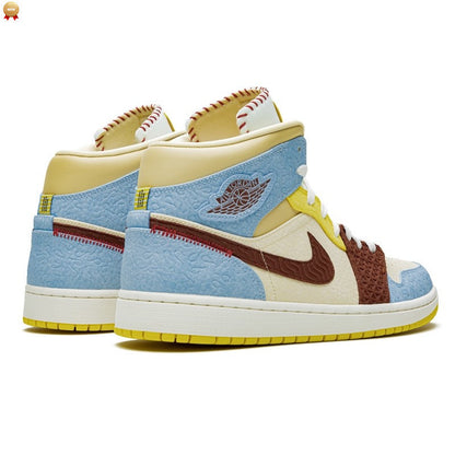 Air Jordan Air Jordan 1 Mid Fearless Maison Château Rouge - CU2803-200