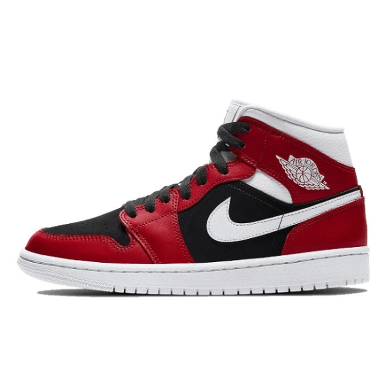 Air Jordan Air Jordan 1 Mid Gym Red Black - BQ6472-601