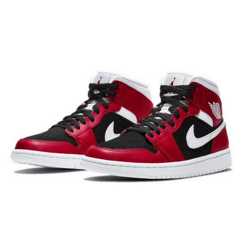 Air Jordan Air Jordan 1 Mid Gym Red Black - BQ6472-601