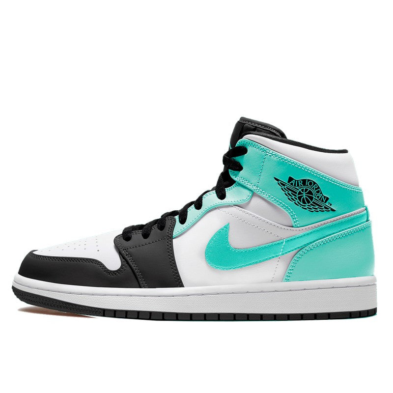 Air Jordan Air Jordan 1 Mid Island Green - 554724-132 / 554725-132