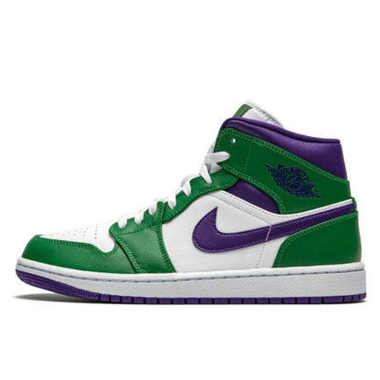 Air Jordan Air Jordan 1 Mid Incredible Hulk - 554724-300 / 554725-300