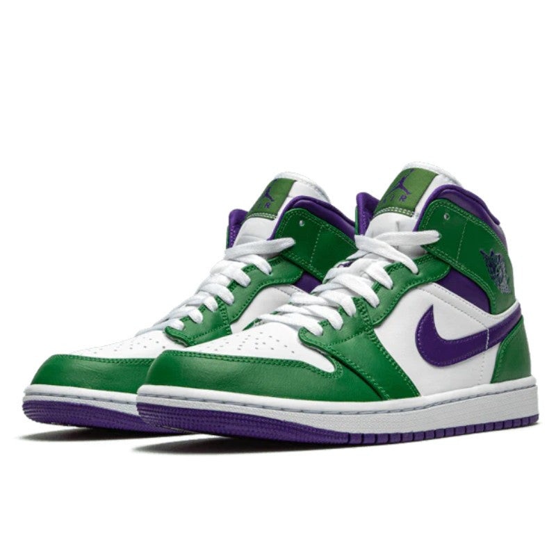 Air Jordan Air Jordan 1 Mid Incredible Hulk - 554724-300 / 554725-300