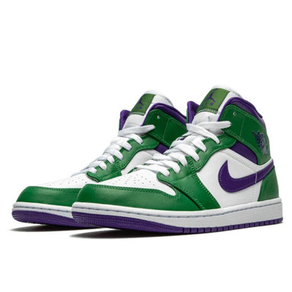 Air Jordan Air Jordan 1 Mid Incredible Hulk - 554724-300 / 554725-300