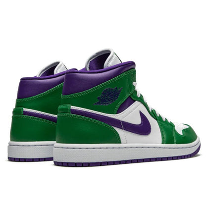 Air Jordan Air Jordan 1 Mid Incredible Hulk - 554724-300 / 554725-300