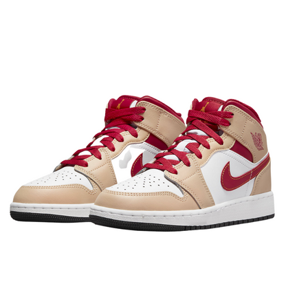 Air Jordan Air Jordan 1 Mid Onyx Curry - 554724-201 / 554725-201