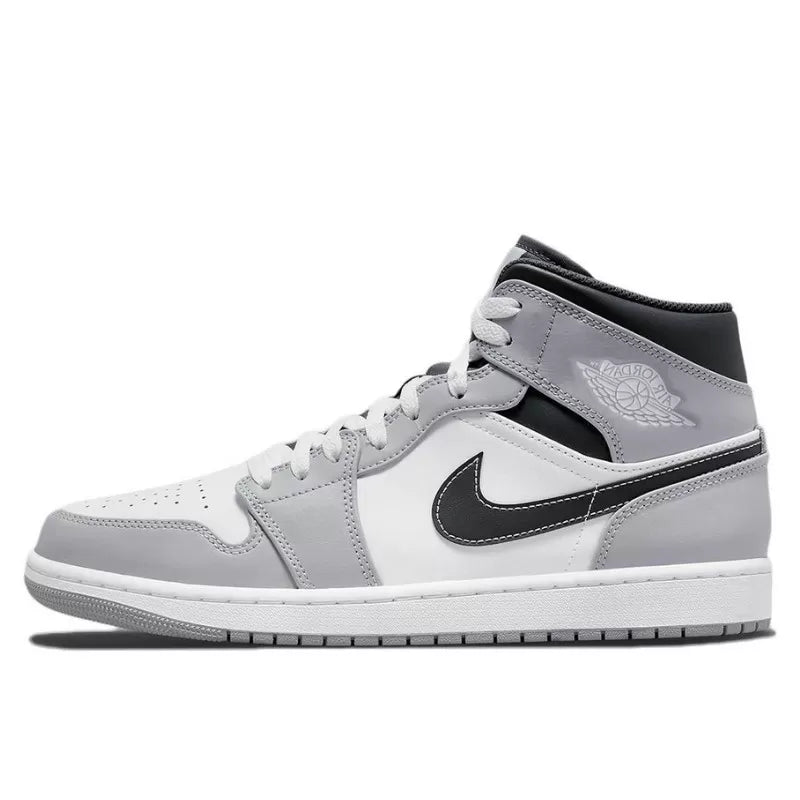 Air Jordan Air Jordan 1 Mid Light Smoke Grey Anthracite - 554724-078 / 554725-078