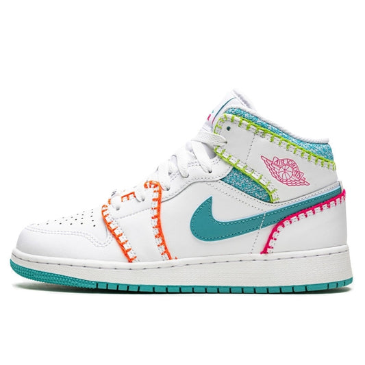 Air Jordan Air Jordan 1 Mid Multi Knit - DM6218-100