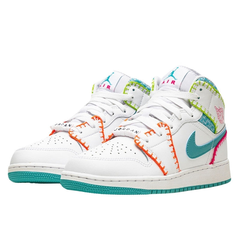 Air Jordan Air Jordan 1 Mid Multi Knit - DM6218-100