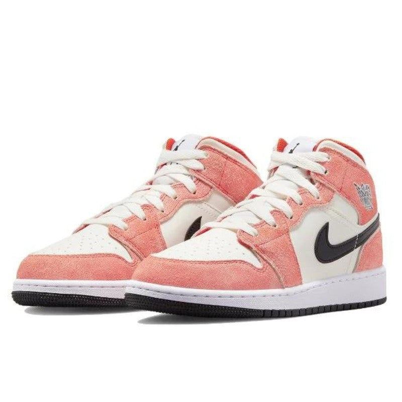 Air Jordan Air Jordan 1 Mid SE Orange Suede - DV1336-800