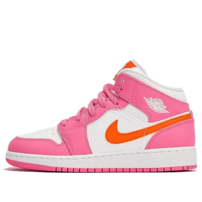 Air Jordan Air Jordan 1 Mid Pinksicle Safety Orange - DX3240-681