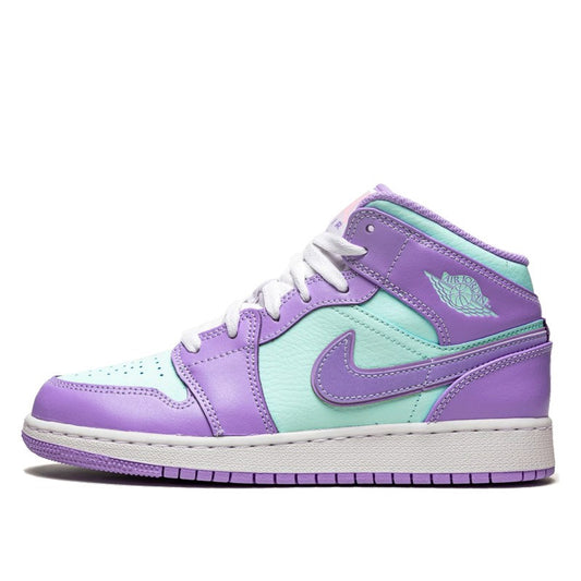 Air Jordan Air Jordan 1 Mid Purple Aqua - 554724-500