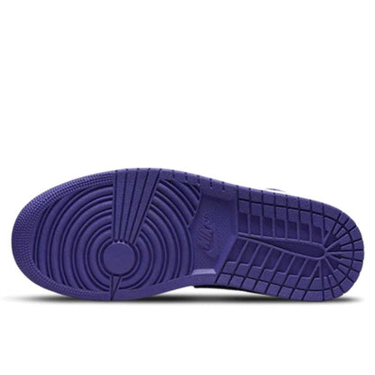 Air Jordan Air Jordan 1 Mid Purple Black - BQ6472-051