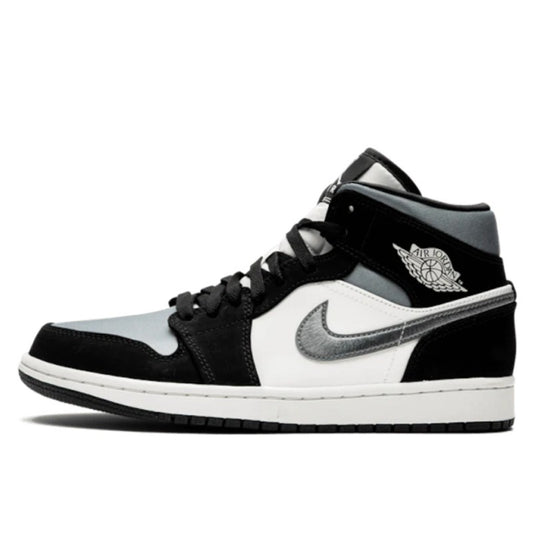 Air Jordan Air Jordan 1 Mid Satin Grey Toe - 852542-011