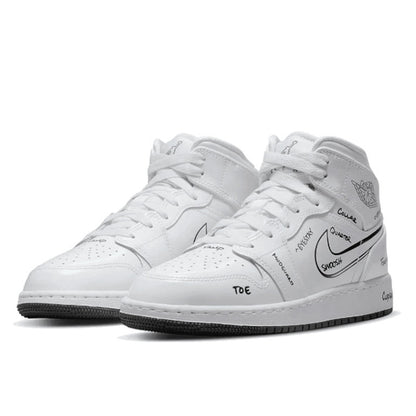 Air Jordan Air Jordan 1 Mid Schematic - DQ1864-100