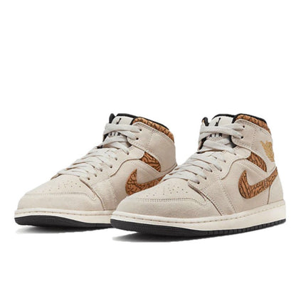 Air Jordan Air Jordan 1 Mid SE Brown Elephant - DZ4129-102 / DZ5369-102