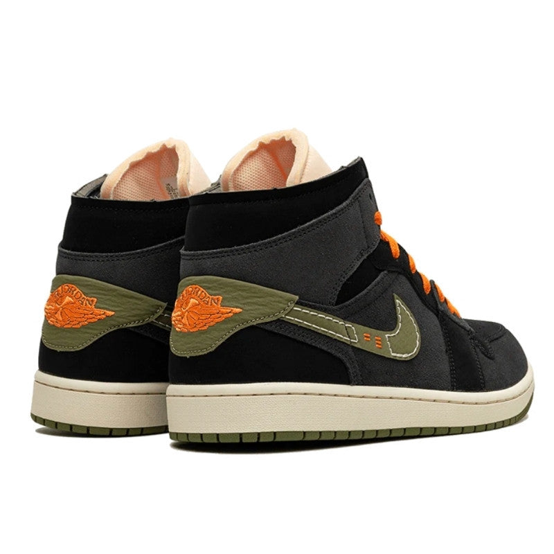 Air Jordan Air Jordan 1 Mid SE Craft Anthracite Light Olive - FD6817-003 / FD5847-003