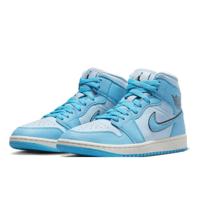 Air Jordan Air Jordan 1 Mid SE Ice Blue - DV1302-400