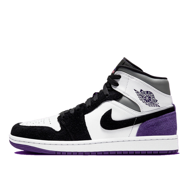Air Jordan Air Jordan 1 Mid SE Varsity Purple - 852542-105 / BQ6931-105