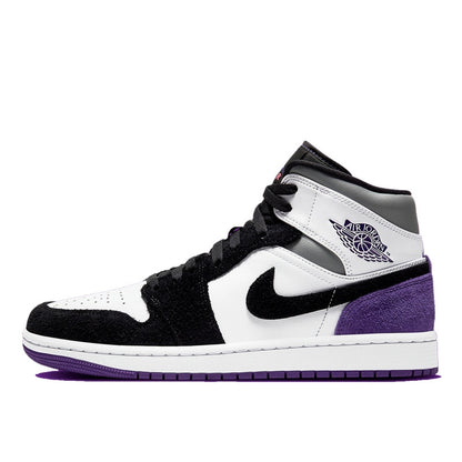 Air Jordan Air Jordan 1 Mid SE Varsity Purple - 852542-105 / BQ6931-105