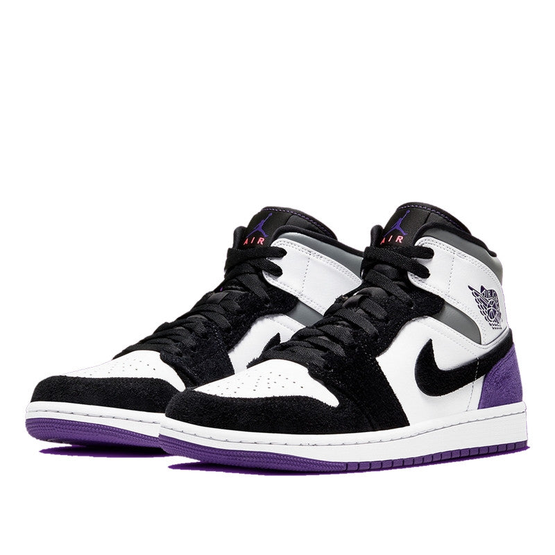 Air Jordan Air Jordan 1 Mid SE Varsity Purple - 852542-105 / BQ6931-105
