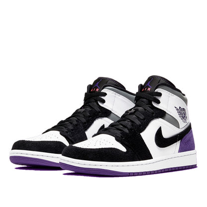 Air Jordan Air Jordan 1 Mid SE Varsity Purple - 852542-105 / BQ6931-105