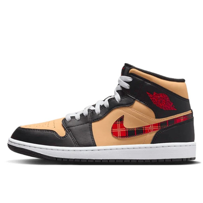 Air Jordan Air Jordan 1 Mid SE Tartan Swoosh - DZ5329-001