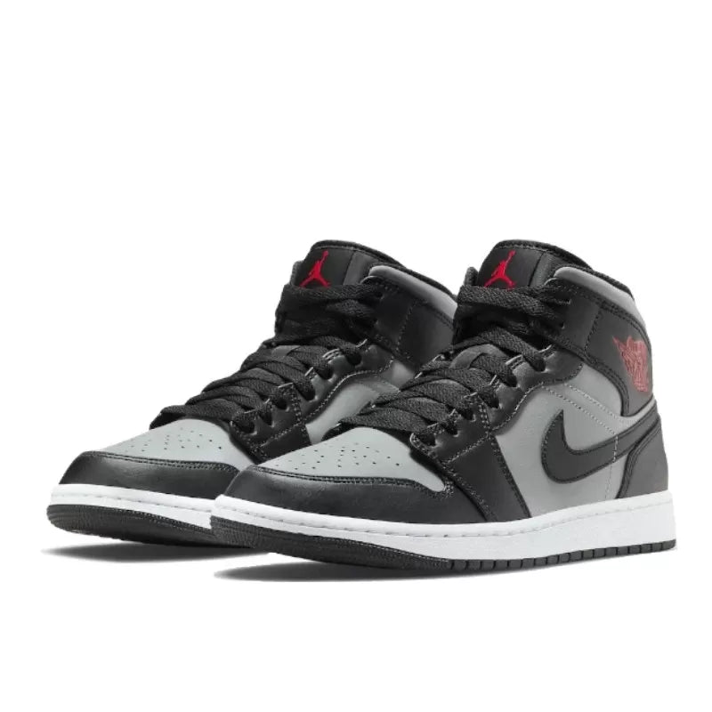 Air Jordan Air Jordan 1 Mid Shadow Red - 554724-096 / 554725-096