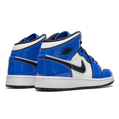 Air Jordan Air Jordan 1 Mid Signal Blue - DD6834-402 / BQ6931-402