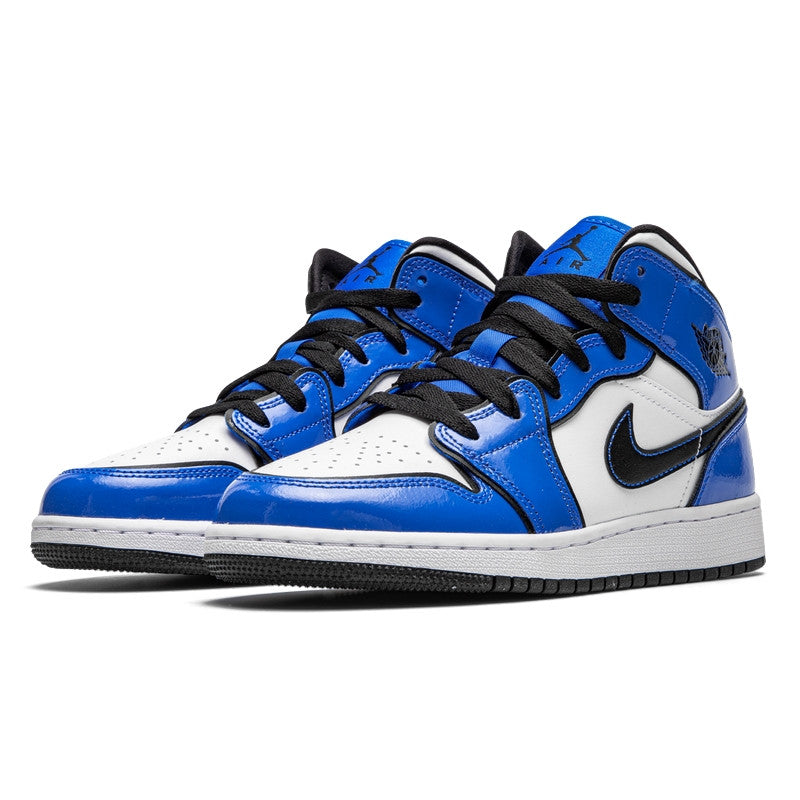 Air Jordan Air Jordan 1 Mid Signal Blue - DD6834-402 / BQ6931-402