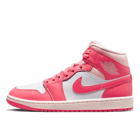 Air Jordan Air Jordan 1 Mid Strawberries And Cream - BQ6472-186