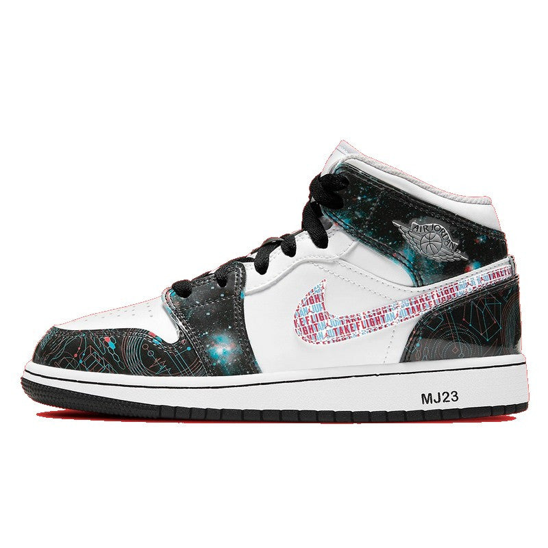 Air Jordan Air Jordan 1 Mid University Take Flight - BQ6931-114