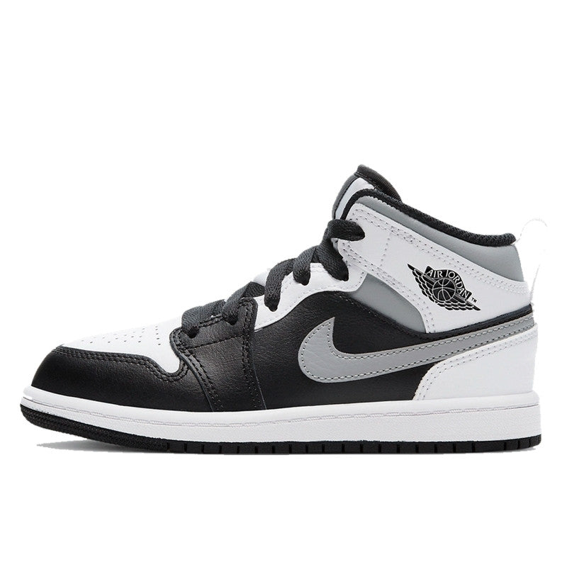 Air Jordan Air Jordan 1 Mid White Shadow - 554724-073 / 554725-073