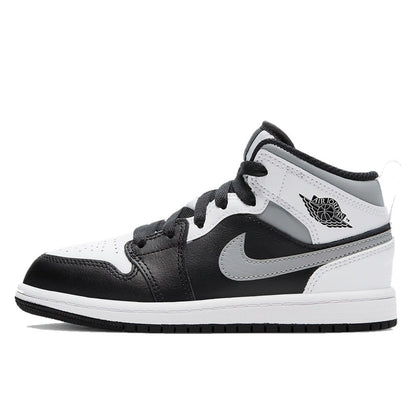 Air Jordan Air Jordan 1 Mid White Shadow - 554724-073 / 554725-073