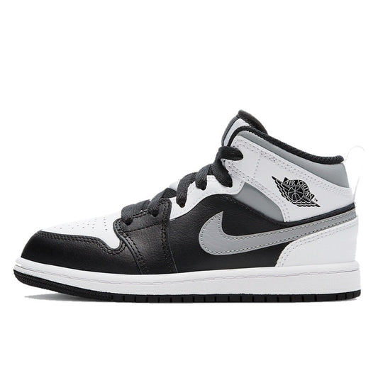 Air Jordan Air Jordan 1 Mid White Shadow - 554724-073 / 554725-073