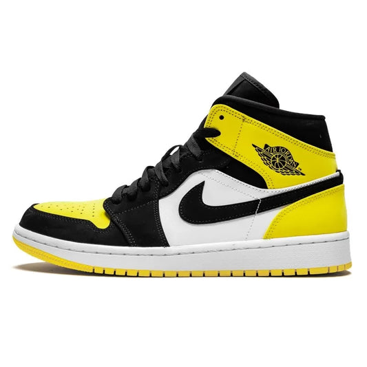 Air Jordan Air Jordan 1 Mid Yellow Toe Black - 852542-071