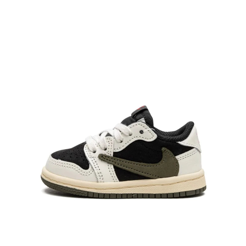 Air Jordan Air Jordan 1 Retro Low OG SP Travis Scott Olive Enfant (PS) - DZ5909-106