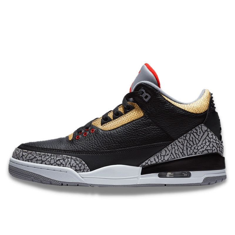 Air Jordan Air Jordan 3 Retro Black Cement Gold - CK9246-067