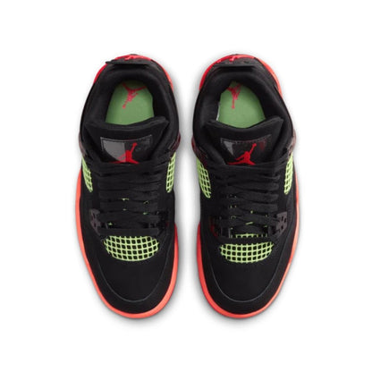 Air Jordan Air Jordan 4 Retro Black Bright Mango Barely Volt Infrared 23 - II1271-001