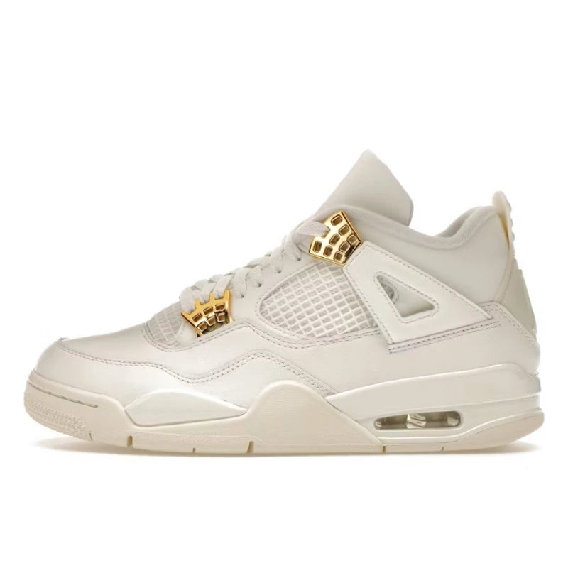 Air Jordan Air Jordan 4 Sail Metallic Gold - AQ9129-170