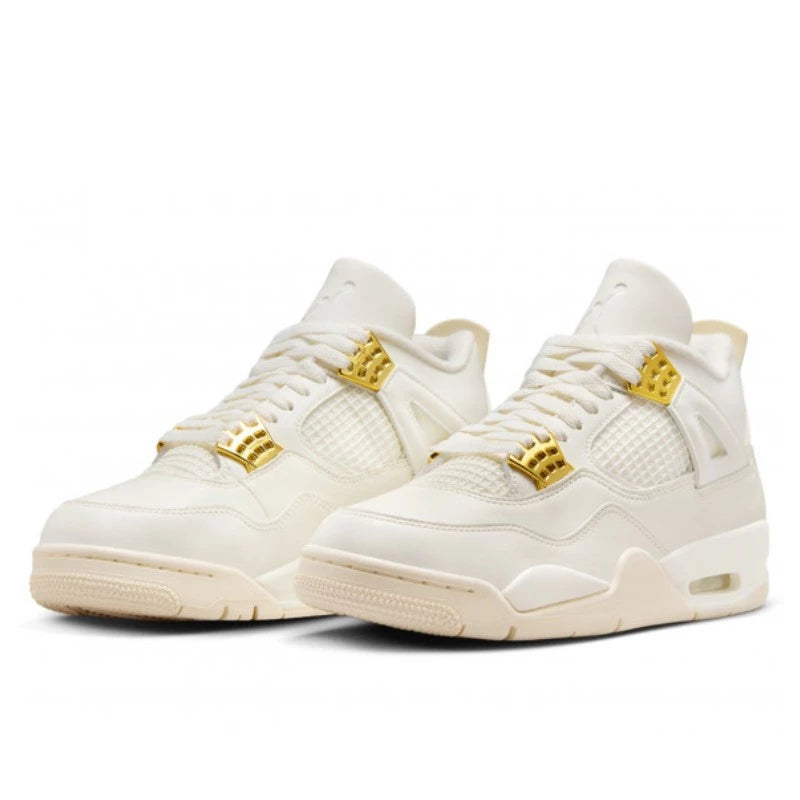 Air Jordan Air Jordan 4 Sail Metallic Gold - AQ9129-170