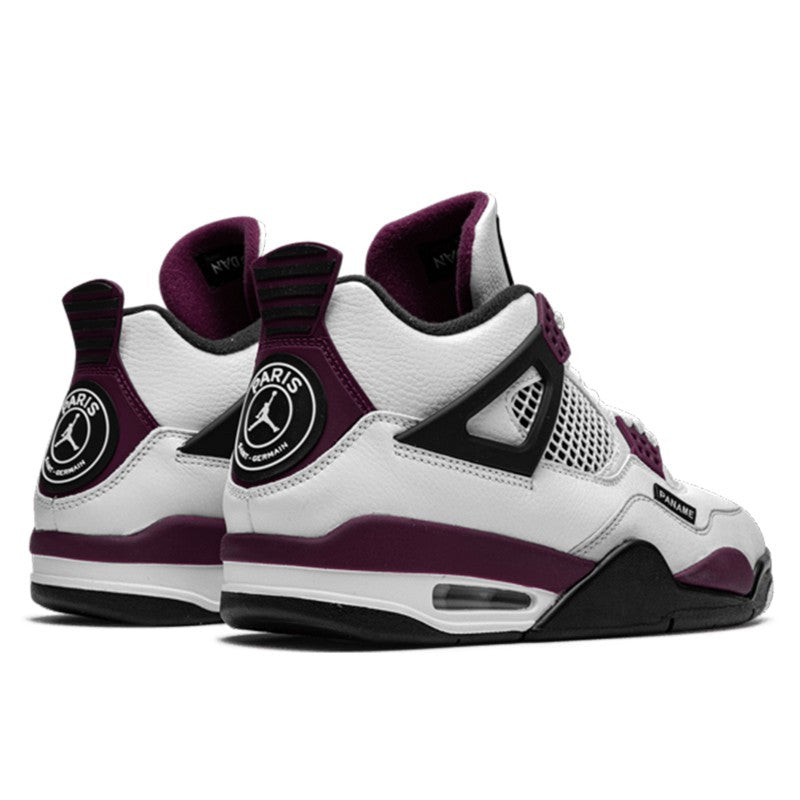 Air Jordan Air Jordan 4 PSG Neutral Grey Bordeaux - CZ5624-100 / CZ6509-100