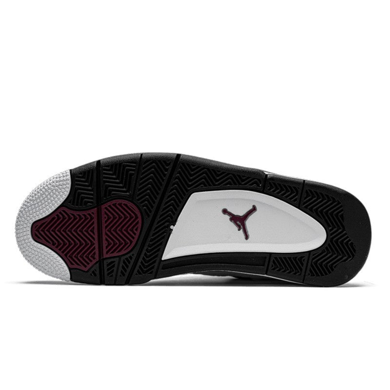 Air Jordan Air Jordan 4 PSG Neutral Grey Bordeaux - CZ5624-100 / CZ6509-100