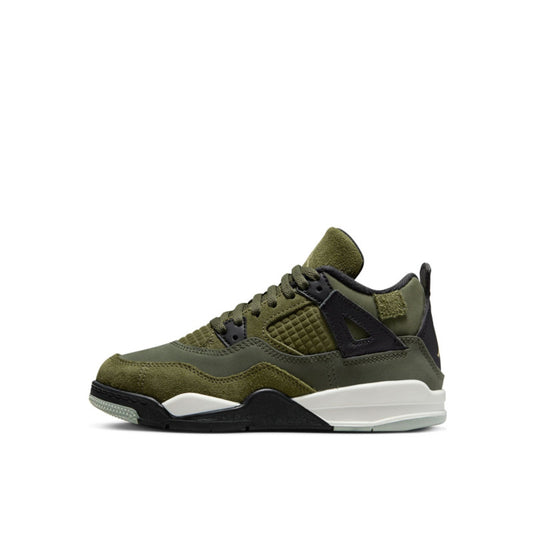 Air Jordan Air Jordan 4 Retro SE Craft Medium Olive (PS) - FB9929-200