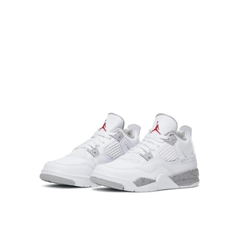 Air Jordan Air Jordan 4 Retro White Oreo (2021) (PS) - BQ7669-100