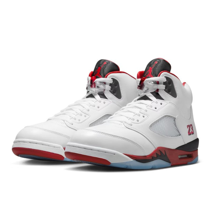 Air Jordan Air Jordan 5 Retro Fire Red Black Tongue (2025) - HQ7978-101 / HQ7980-101