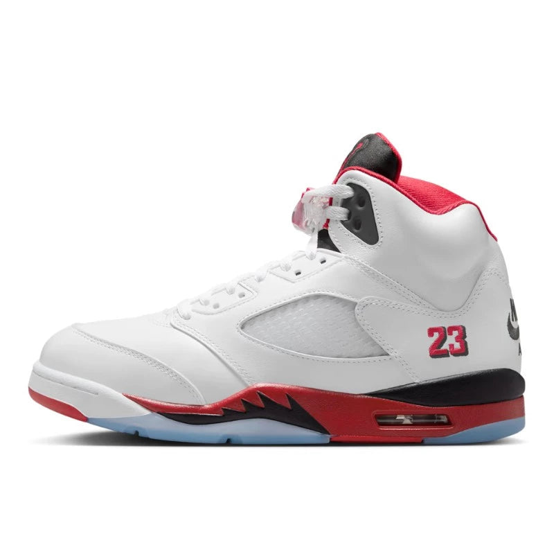 Air Jordan Air Jordan 5 Retro Fire Red Black Tongue (2025) - HQ7978-101 / HQ7980-101