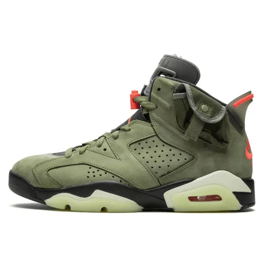 Air Jordan Air Jordan 6 Travis Scott Medium Olive - CN1084-200 / CN1085-200