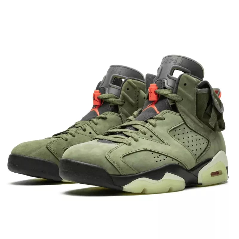 Air Jordan Air Jordan 6 Travis Scott Medium Olive - CN1084-200 / CN1085-200