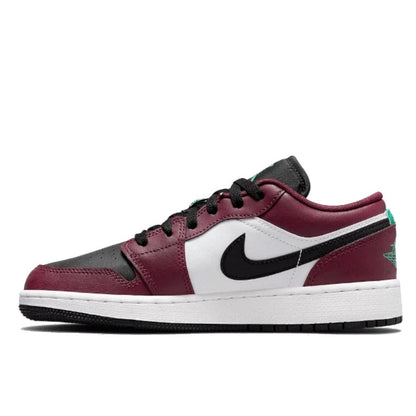 Air Jordan Air Jordan 1 Low SE Dark Beetroot Black Roma Green - DM0589-635