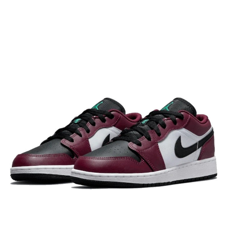 Air Jordan Air Jordan 1 Low SE Dark Beetroot Black Roma Green - DM0589-635